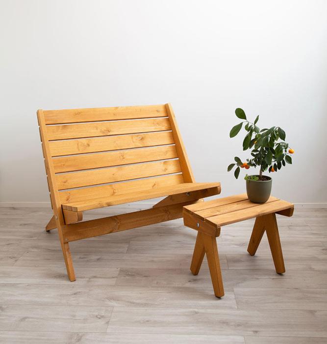 Bild 7, EcoFurn® Granny Furu Oljad ockra - Hillerstorp - Bonus Möbler