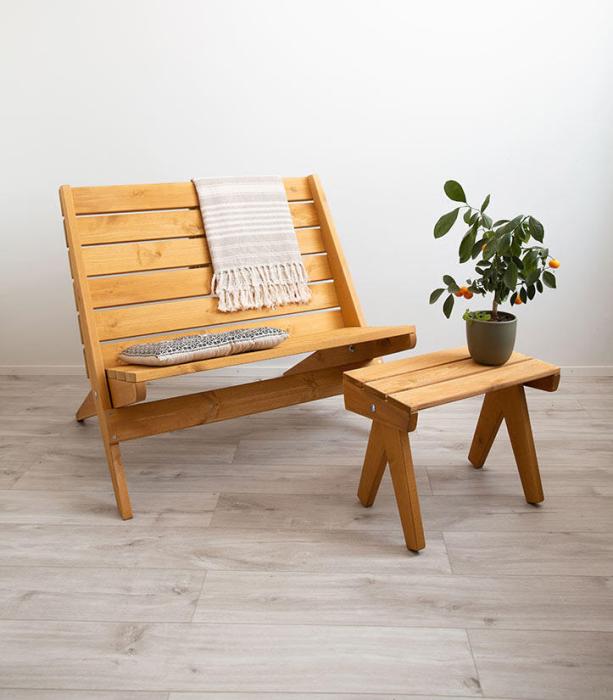 Bild 8, EcoFurn® Double Granny Furu Oljad ockra - Hillerstorp - Bonus Möbler