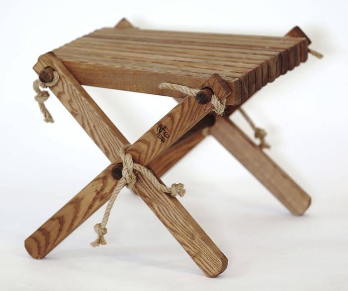 Bild 2, EcoFurn® Lilli Pall Ask Oljad brun - Hillerstorp - Bonus Möbler