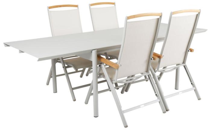 Bild 2, B45 250X92 cm och Andy Teak Light Grey - Brafab - Bonus Möbler