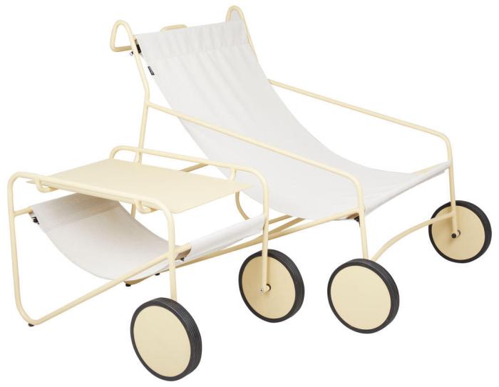 Bild 2, Poul Table Lemon / Offwhite - Brafab - Bonus Möbler