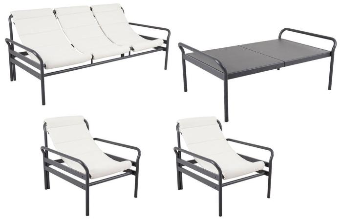 Bild 3, Sling 135X85 cm Antracit - Brafab - Bonus Möbler