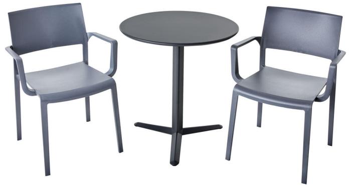 Bild 13, Arket Ø60, H74 cm Black - Brafab - Bonus Möbler