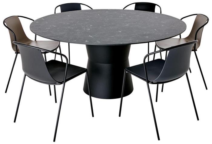 Bild 2, Nidaba Ø160 cm Black - Brafab - Bonus Möbler