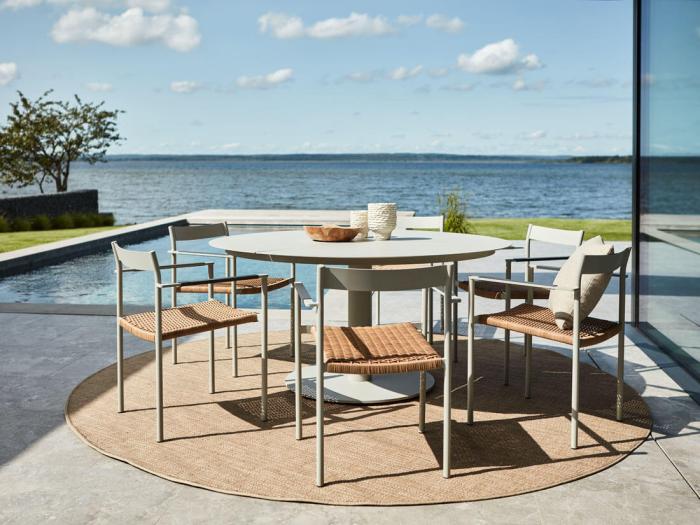 Bild 14, Averio Ø280 cm Beige - Brafab - Bonus Möbler