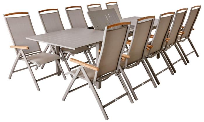 Bild 2, Lomma 194-312X100 cm och Andy Teak - Brafab - Bonus Möbler