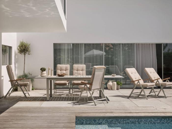 Bild 12, Lomma 194-312X100 cm och Andy Teak - Brafab - Bonus Möbler