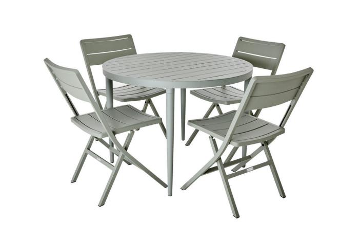 Bild 4, Bigby Ø100 cm Dusty Green - Brafab - Bonus Möbler