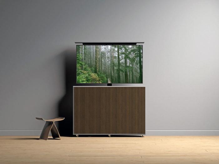 Bild 7, Line Slim 55 tum Burned Walnut White - Englesson - Bonus Möbler