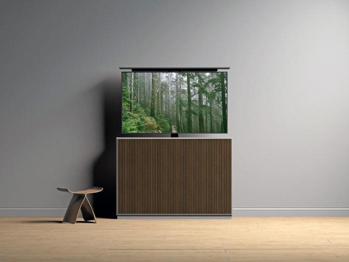 Bild 8, Line Slim 55 tum Burned Walnut White - Englesson - Bonus Möbler