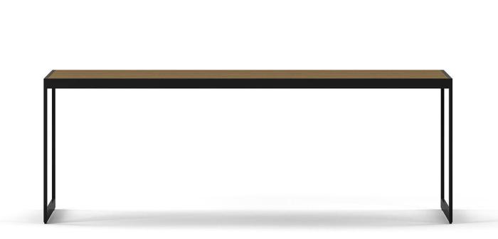 Bild 2, Square 2000 122X62 cm Svart Burned Walnut | Englesson | Bonus Möbler