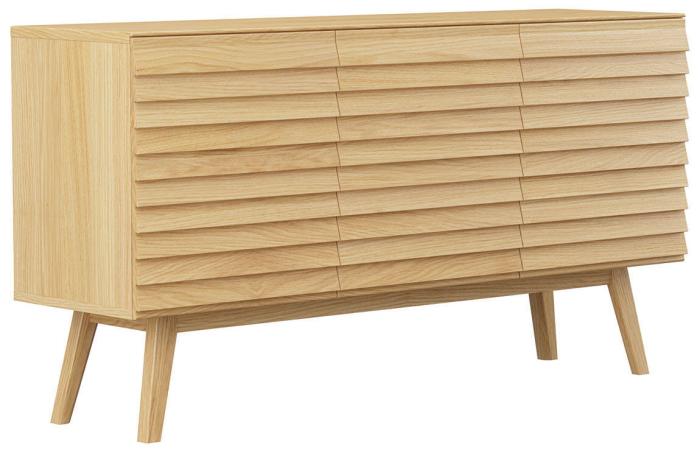 Bild 2, Persienn 3-dörrar Oljad ek | Casø Furniture | Bonus Möbler