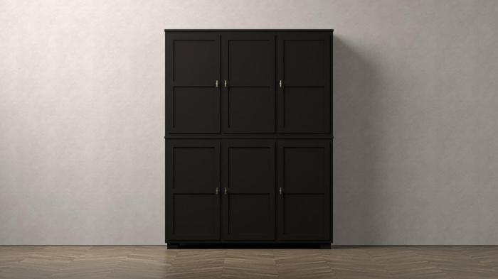 Bild 4, Camden 3+3 dörrar + 2 lådor Black - Englesson - Bonus Möbler