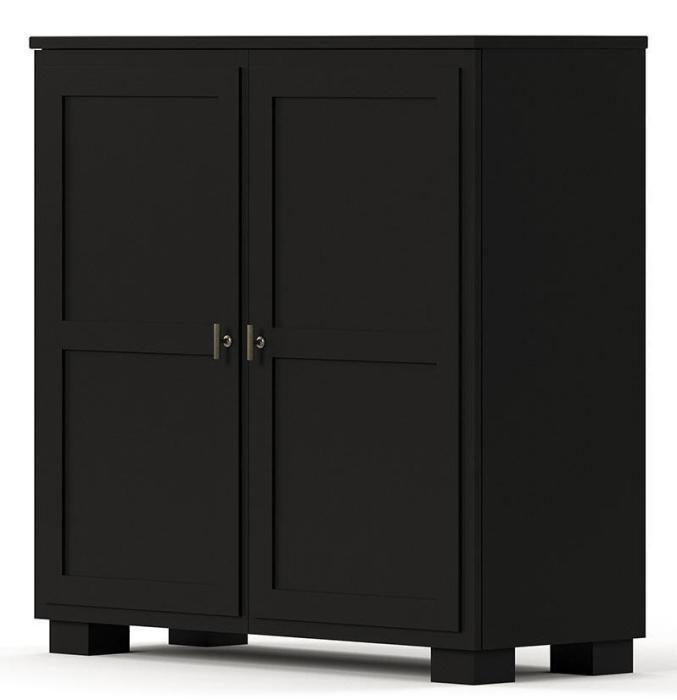 Bild 2, Camden Hög 2 dörrar Black - Englesson - Bonus Möbler