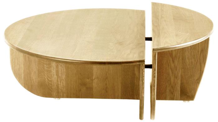 Bild 2, Split Ø100 cm Oljad ek | Bröderna Anderssons | Bonus Möbler