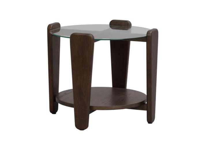 Bild 2, Arran Ø52 cm Brunlackad ek | Rowico Home | Bonus Möbler