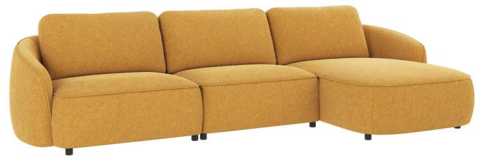 Bild 2, Norris Tyg Brenda Gul - Rowico Home - Bonus Möbler