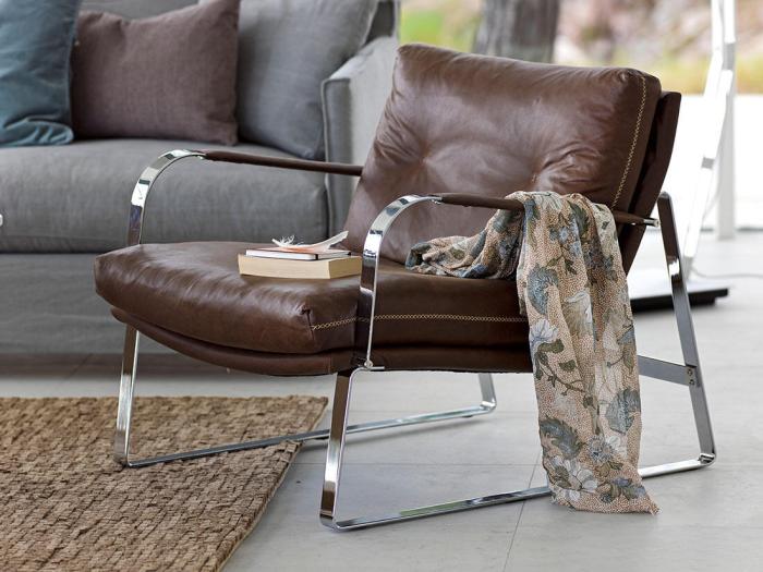 Bild 16, Shabby med armstöd Läder | Conform | Bonus Möbler