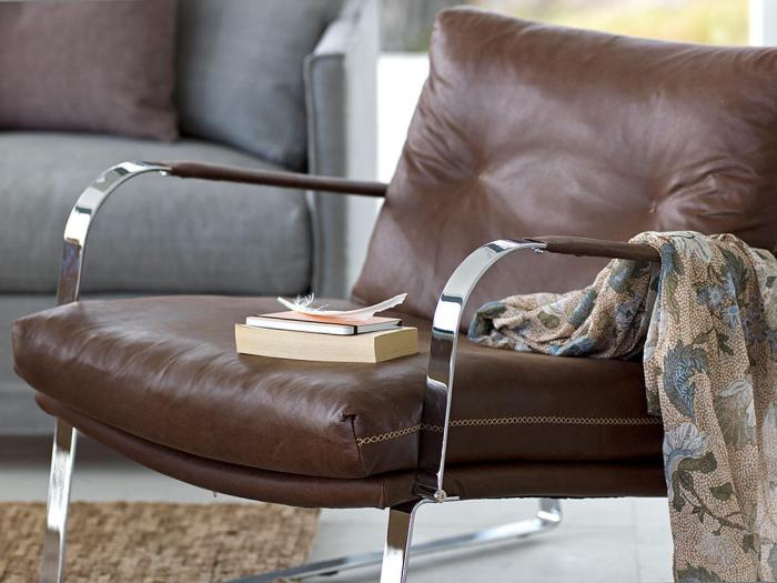 Bild 17, Shabby med armstöd Läder | Conform | Bonus Möbler