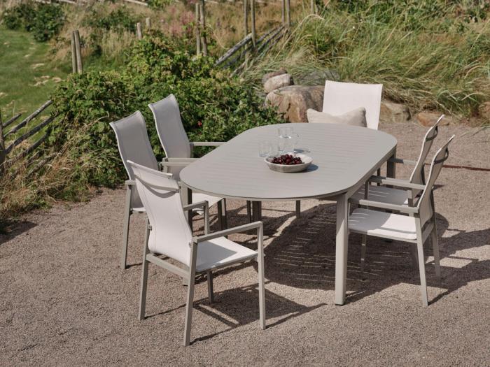 Bild 3, Lomma Ellips 220-280X110 cm Khaki - Brafab - Bonus Möbler