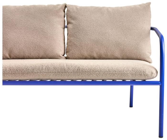 Bild 3, Bendt Indigo Blue / Teddy Beige - Brafab - Bonus Möbler