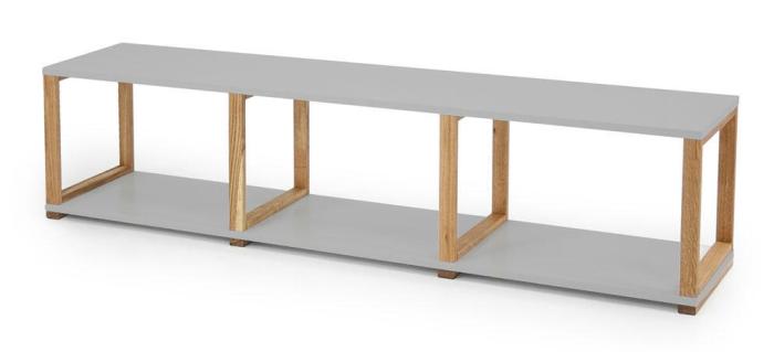 Bild 2, Art 3X1 Grå/Ek | Utgått | Bonus Möbler