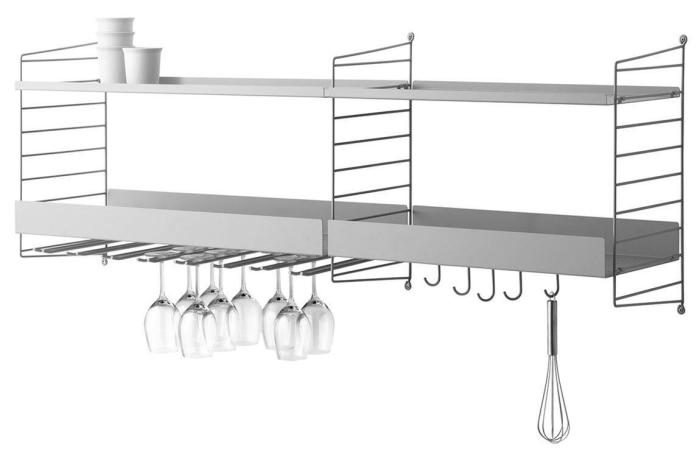 Bild 3, String Kökshylla C Vit | Utgått | Bonus Möbler