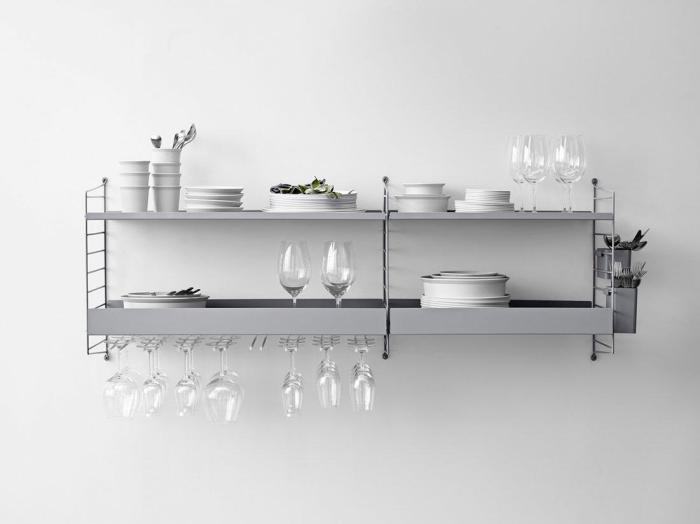 Bild 4, String Kökshylla C Vit | Utgått | Bonus Möbler