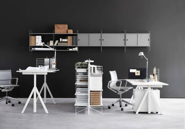 Bild 5, String Works Skrivbordslåda Vit | Utgått | Bonus Möbler