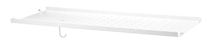 Bild 2, String Krokar För Metallhyllplan 5-Pack Vit - String - Bonus Möbler