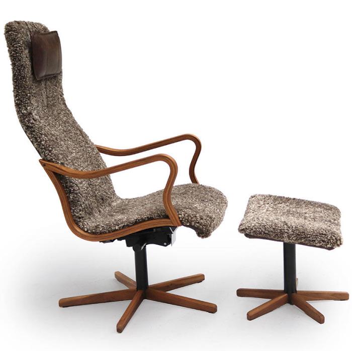 Bild 8, Chic Fårskinn Drake Valnöt | Bröderna Anderssons | Bonus Möbler