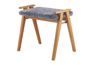 Alme F&aring;rskinn Ljusgr&aring; Oljad Ek | Oscarssons M&ouml;bel | Bonus M&ouml;bler