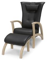 Eken&auml;s L&auml;der Svart l&auml;der | Br&ouml;derna Anderssons | Bonus M&ouml;bler