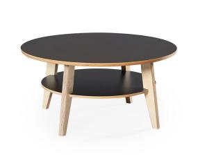 Eagle Laminat &Oslash;100 cm Svart Laminat | Bordbirger | Bonus M&ouml;bler