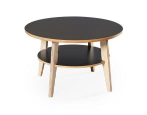 Eagle Laminat &Oslash;80 cm Svart Laminat | Bordbirger | Bonus M&ouml;bler