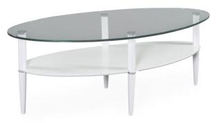 Glasgow 140X79 cm Vitlack - Bordbirger - Bonus M&ouml;bler