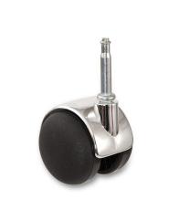 M&ouml;belhjul 4-pack Svart / Krom | Bordbirger | Bonus M&ouml;bler