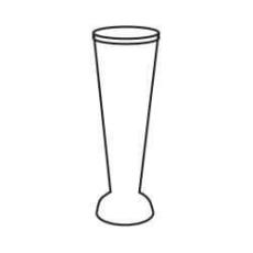 126 Matt Krom 13 cm - Haslev - Bonus M&ouml;bler