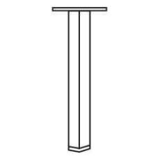 557 Svart Krom 16 cm - Brunstad - Bonus M&ouml;bler