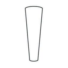 508 Ek 19 cm - Brunstad - Bonus M&ouml;bler