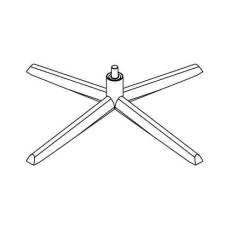 S09 Ek Centrumstolpe Matt Krom - Brunstad - Bonus M&ouml;bler