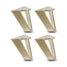 Triangel Metallben Matt M&auml;ssing | Jensen Beds | Bonus M&ouml;bler