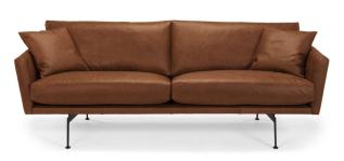 Idun L&auml;der 2,5-sits 192 cm | Br&ouml;derna Anderssons | Bonus M&ouml;bler