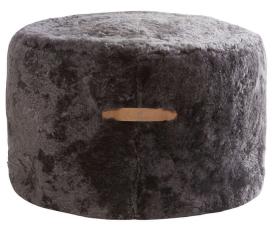 Eva Mjuk Rund 60X40 cm Carbon | Shepherd of Sweden | Bonus M&ouml;bler