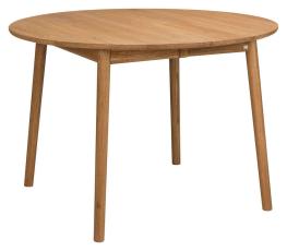 Zigzag Runt 110-160X110 cm Oljad Ek | Hans K | Bonus M&ouml;bler