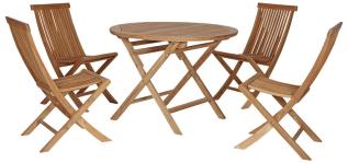 Turin &Oslash;100 cm Teak - Brafab - Bonus M&ouml;bler