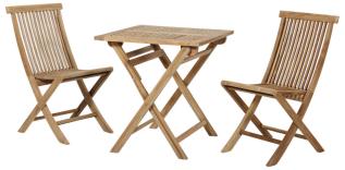 Turin 70X70 cm Teak - Brafab - Bonus M&ouml;bler