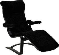 Kavaljeren F&aring;rskinn Svart Special | Br&ouml;derna Anderssons | Bonus M&ouml;bler