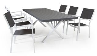 Weldon och Leone Mattvit / Gr&aring; - Brafab - Bonus M&ouml;bler