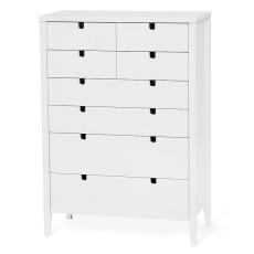 Klinte 4+4 L&aring;dor Bred Vitlack | Torkelson | Bonus M&ouml;bler